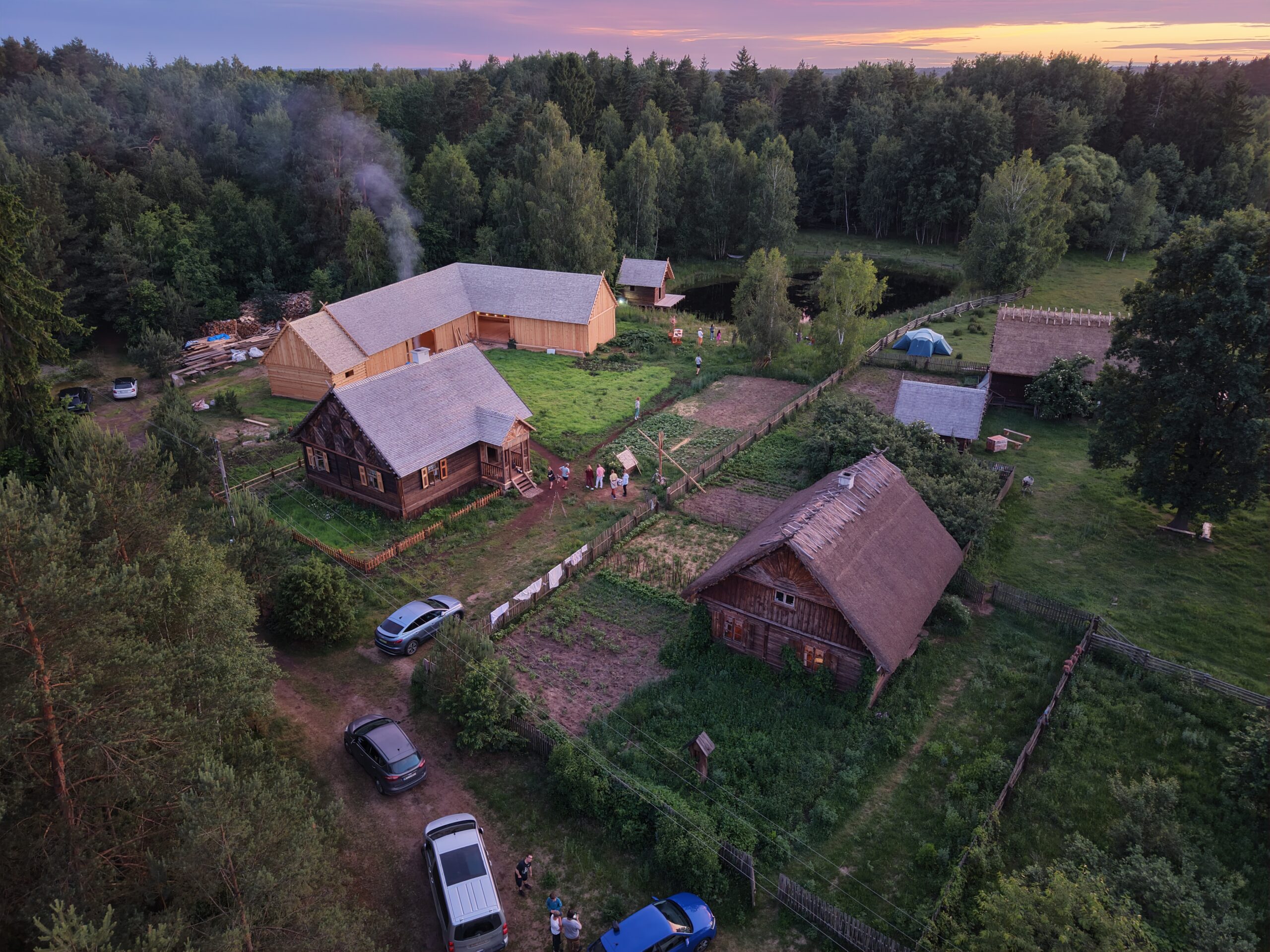 The barn